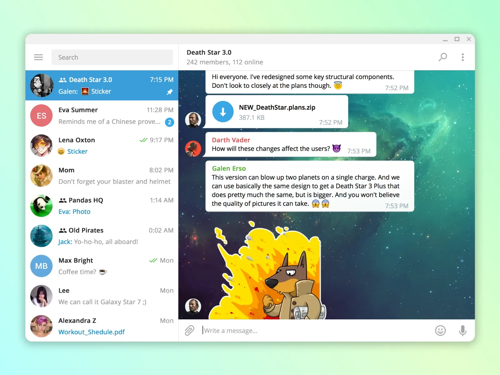 Telegram 群组